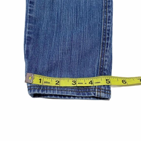 MNG by Mango Super Low Rise Jeans Sz 6 - Picture 6 of 12